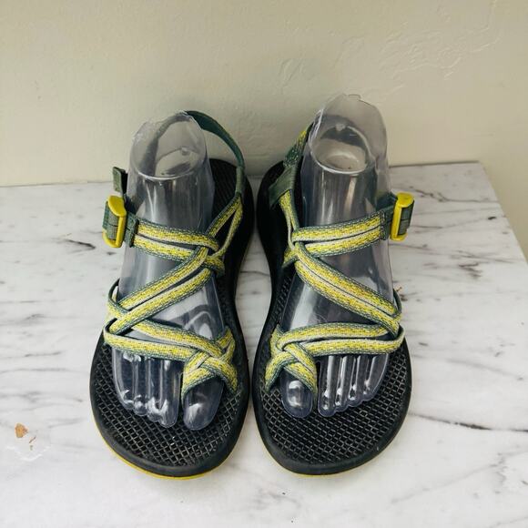 Chaco Z Cloud X2 Green Outdoor Sandals Women’s Size 10 - Picture 3 of 8